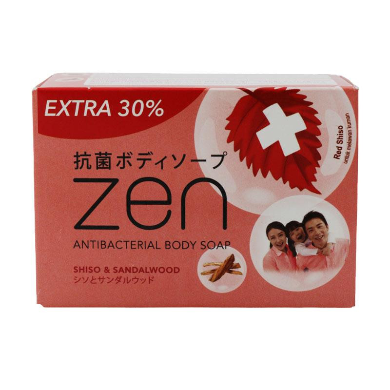 ZEN BAR SOAP JAPANESE RED SHISO 80GR