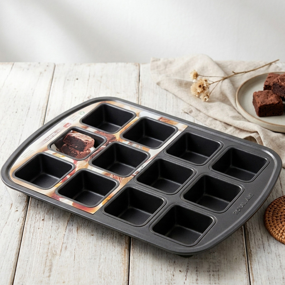 RA CETAKAN KUE BROWNIES 12 CUP (12)