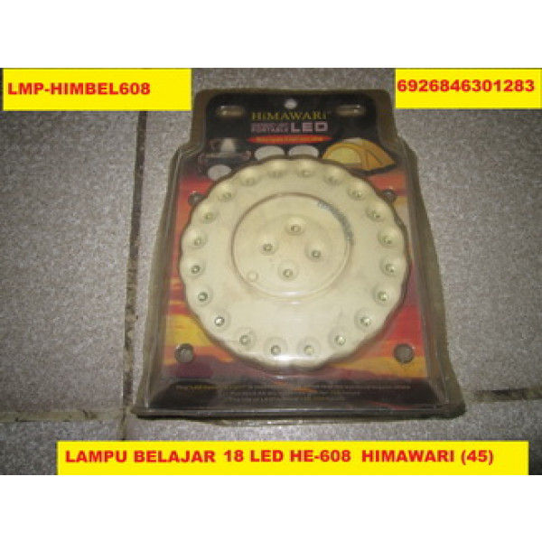 LAMPU BELAJAR 18 LED HE-608 HIMAWARI(45)