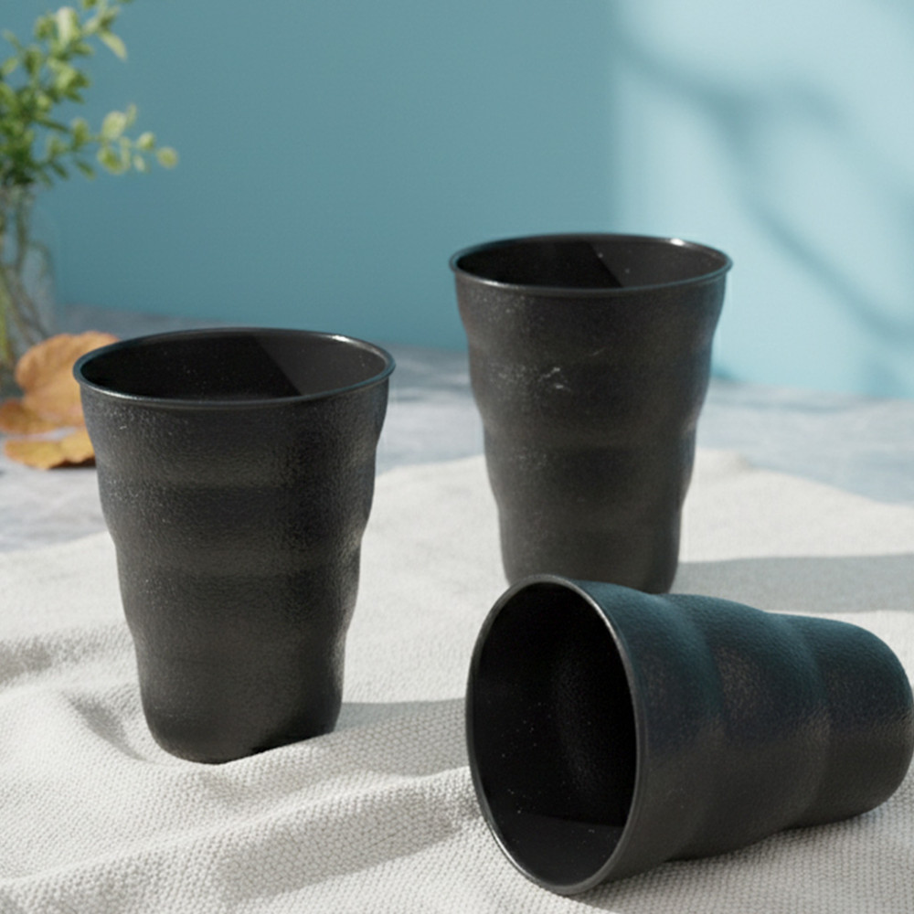 CLIO GELAS MONICA 300ML BLACK 5003(576)