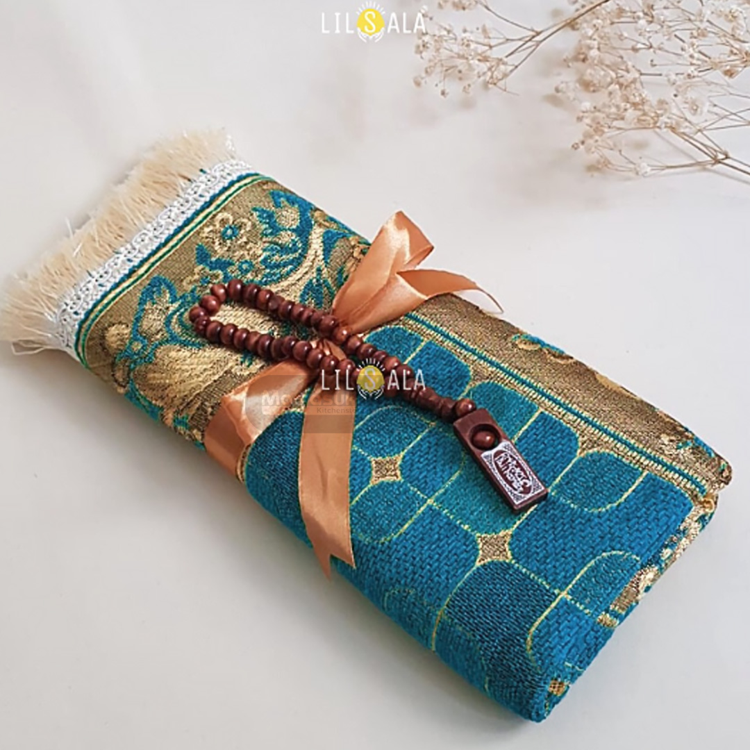 SAJADAH TURKI BENANG EMAS 70X110CM