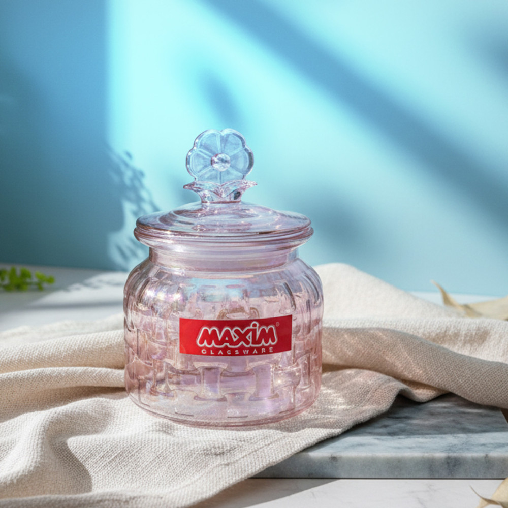 MAXIM TOPLES PINK W/ FLOWER LID S 650ML (12)