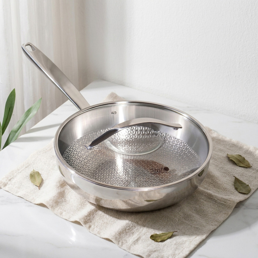 STEIN COOKWARE ELITE CLAD WOK 28 CM