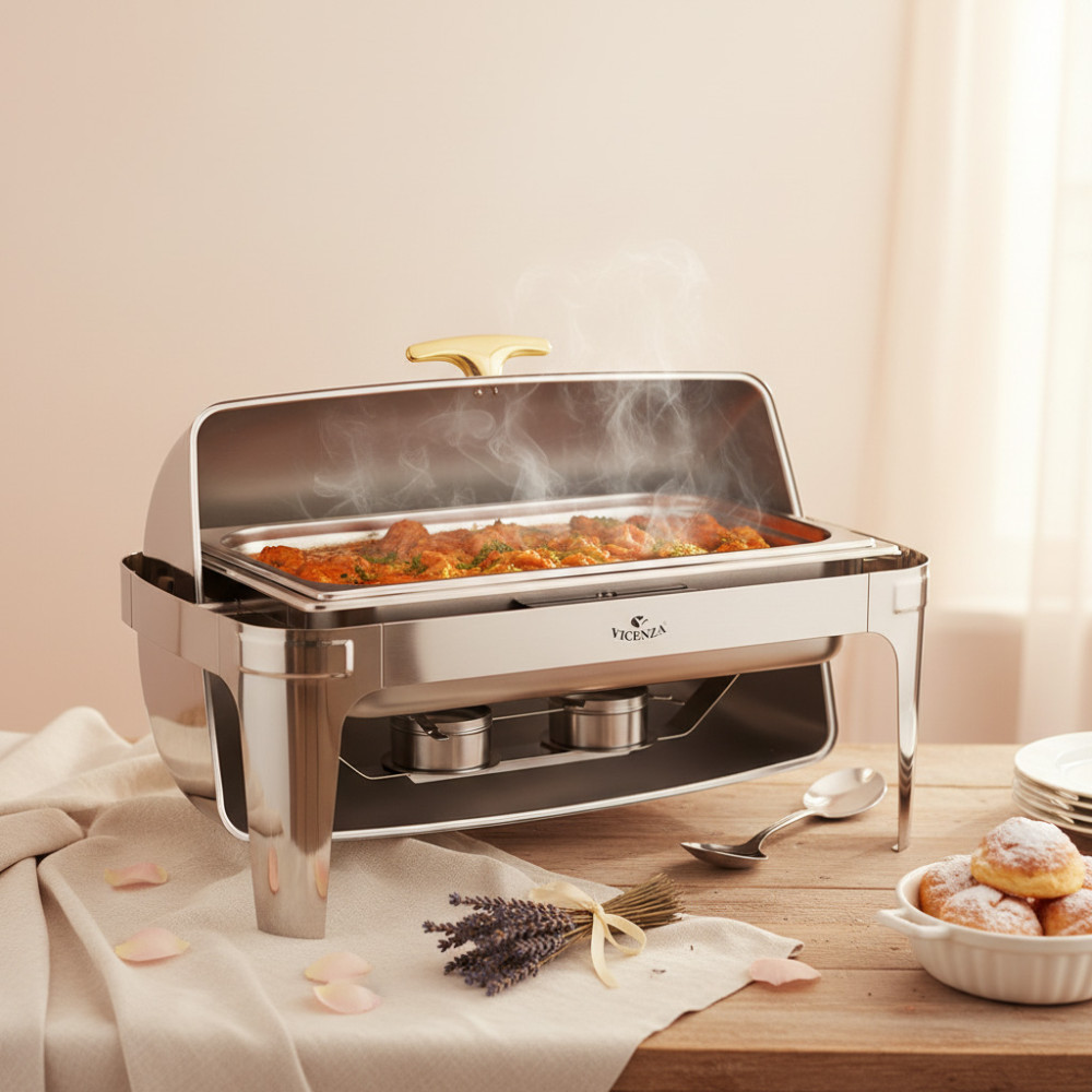 VICENZA CHAFING DISH SG 9L LEON VCF07 (1)