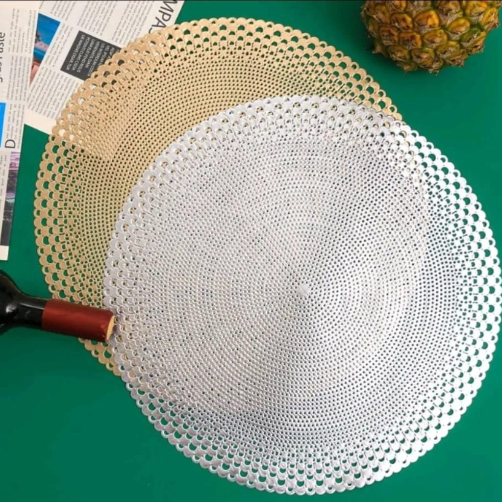 NAMALE TATAKAN PLACEMAT BULAT PVC 38CM