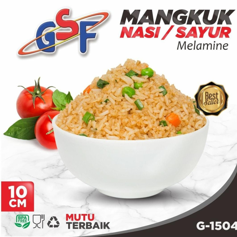 GSF MANGKOK NASI MELAMIN 10CM G-1504(108)