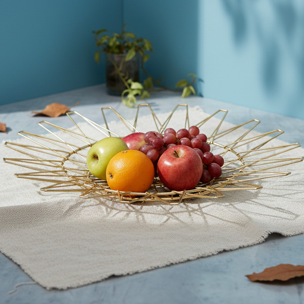 UGO KERANJANG BUAH RMF GOLD 36CM (50)