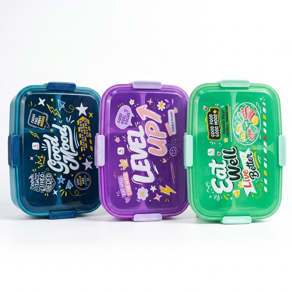 BIGGY LUNCH BOX LUNCHIO SEKAT4 TWLB-121(72)