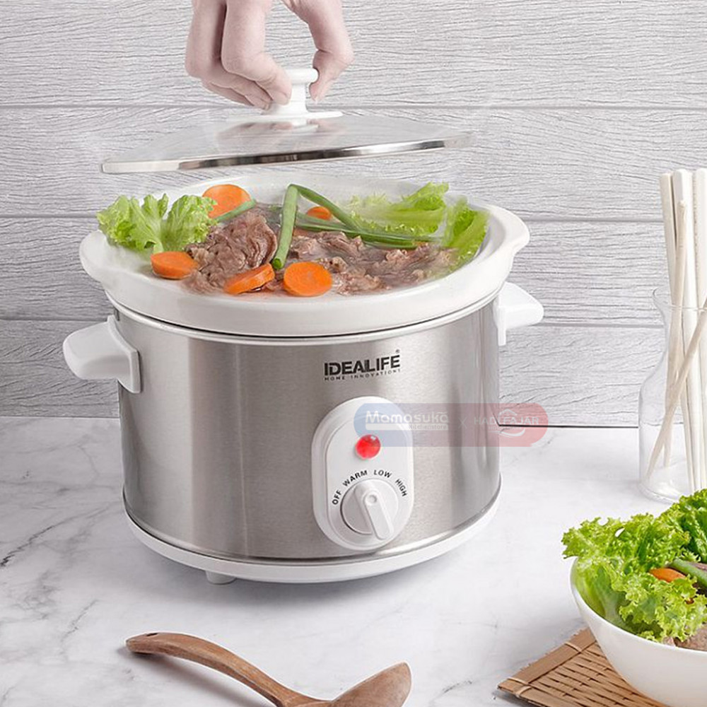 IDEALIFE SLOW COOKER 2.5 L IL-325 (4)