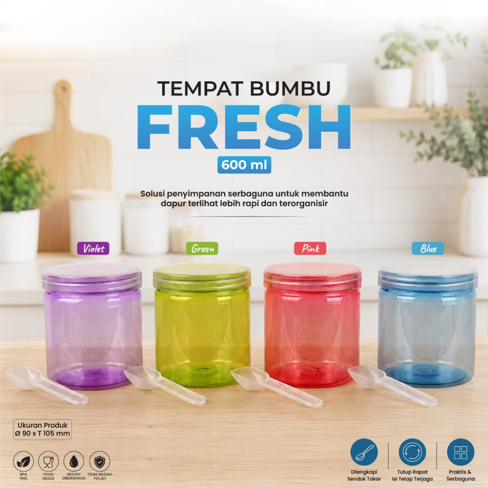 HINO TEMPAT BUMBU FRESH 600ML(288)