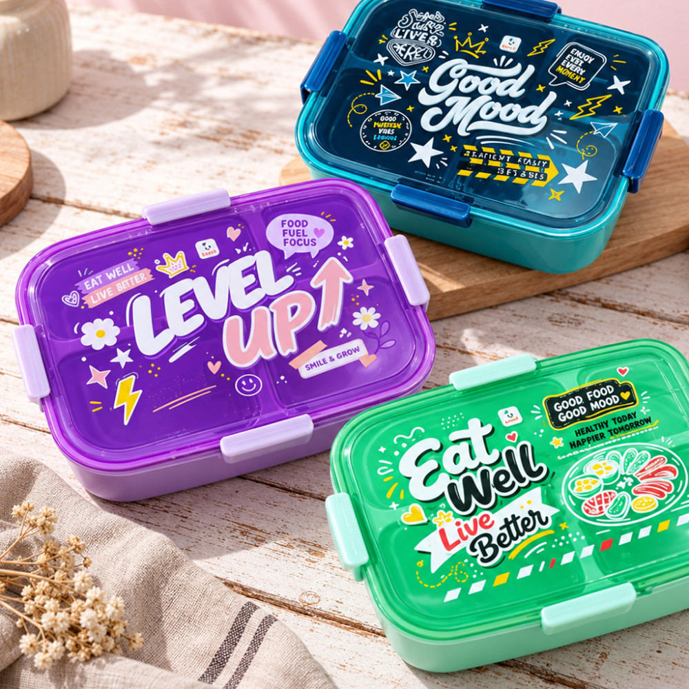 BIGGY LUNCH BOX LUNCHIO SEKAT5 TWLB-122(72)