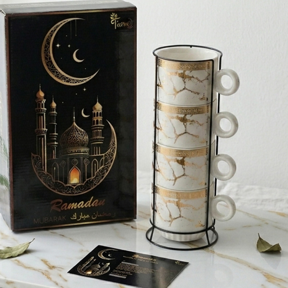 TIARA HAMPERS MUG TOWER 4PCS (20)
