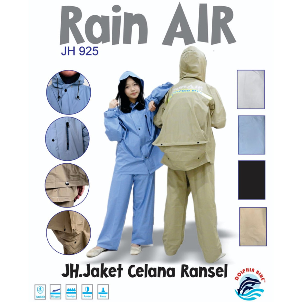 DOLPHIN JAS HUJAN JC RANSEL RAIN AIR 925(72)