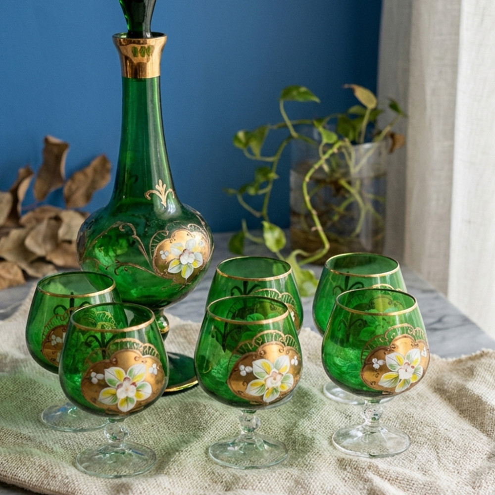 BOHEMIA $ BRANDY SET 334/250 25703 GRN