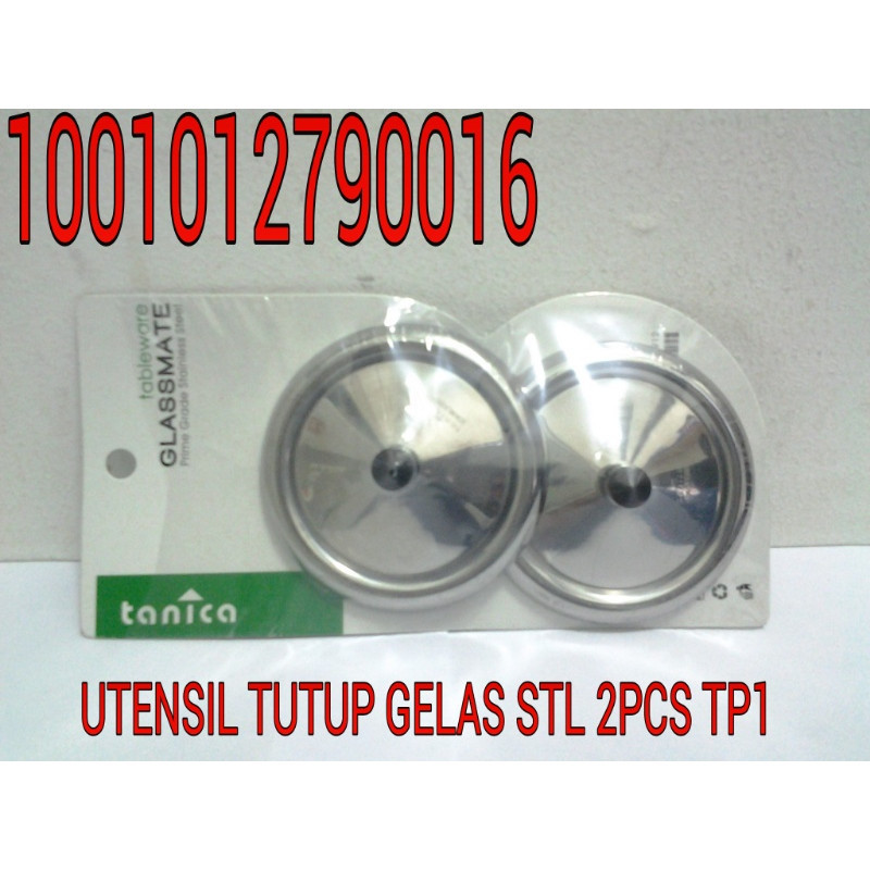 TANICA TUTUP GELAS STL 2PCS TP1