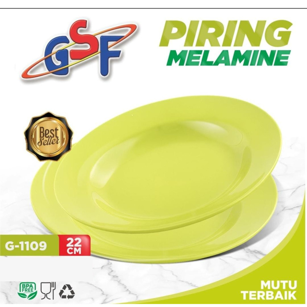 GSF PIRING DALAM MELAMIN 22CM G-1109(72)