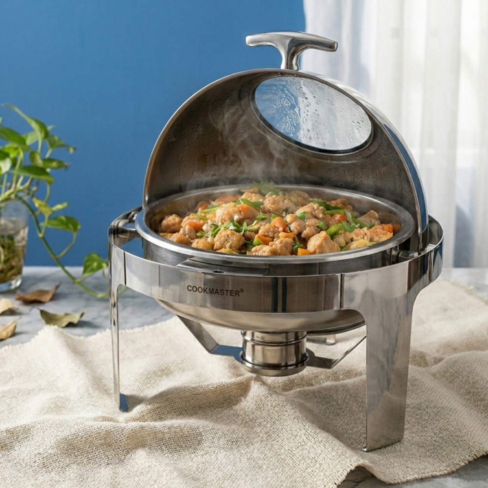 COOKMASTER ROUND CHAFING DISH 6L CMFS6386