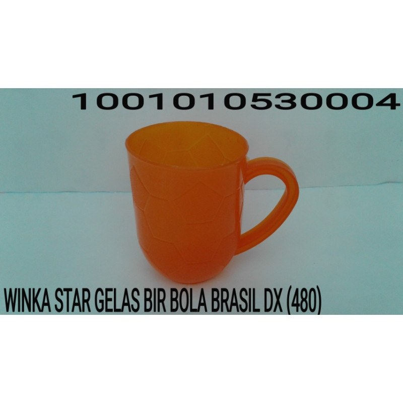 WINKA STAR GELAS BIR BOLA BRASIL DX  (480