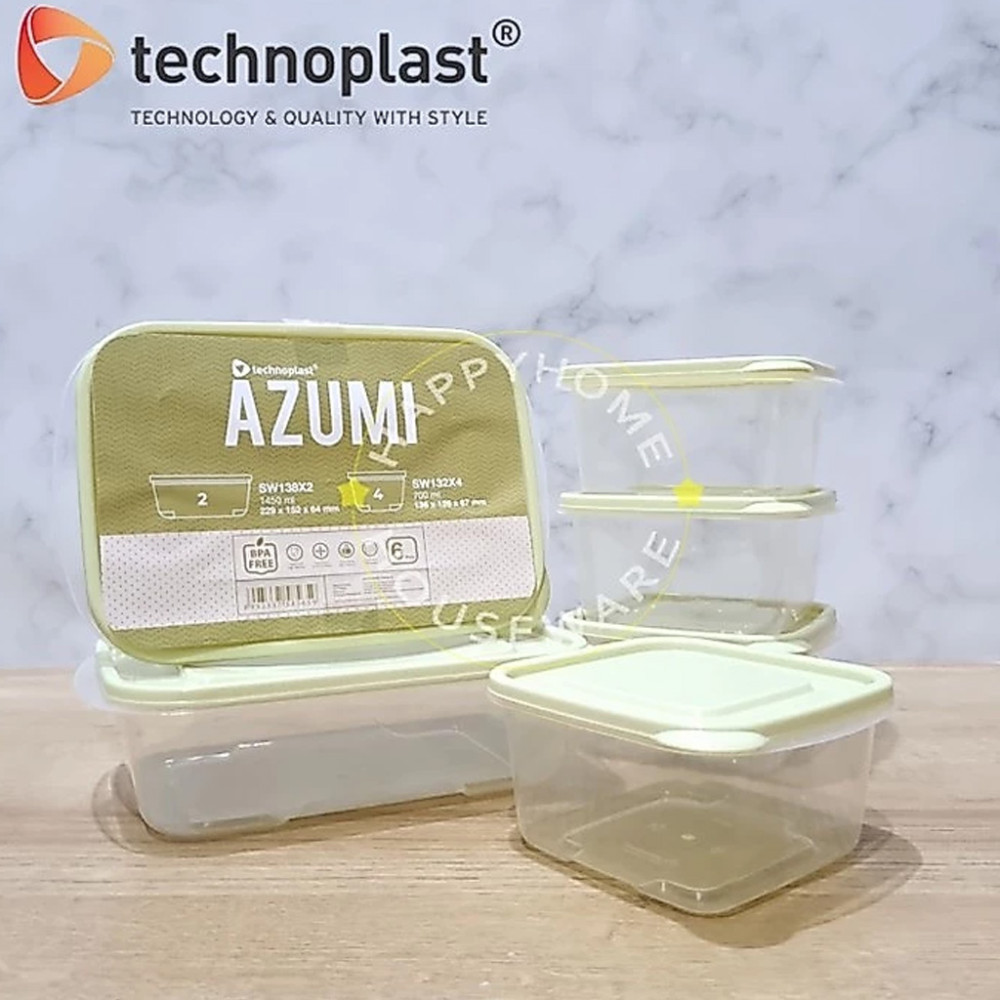TECHNOPLAS SEALWARE AZUMI 6PC KCS045(24)