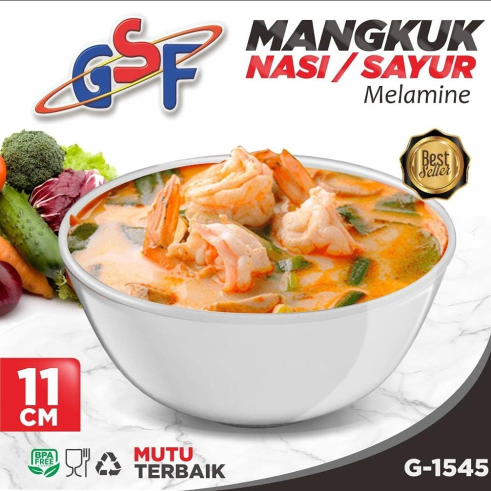 GSF MANGKOK NASI MELAMIN 11CM G-1545(96)