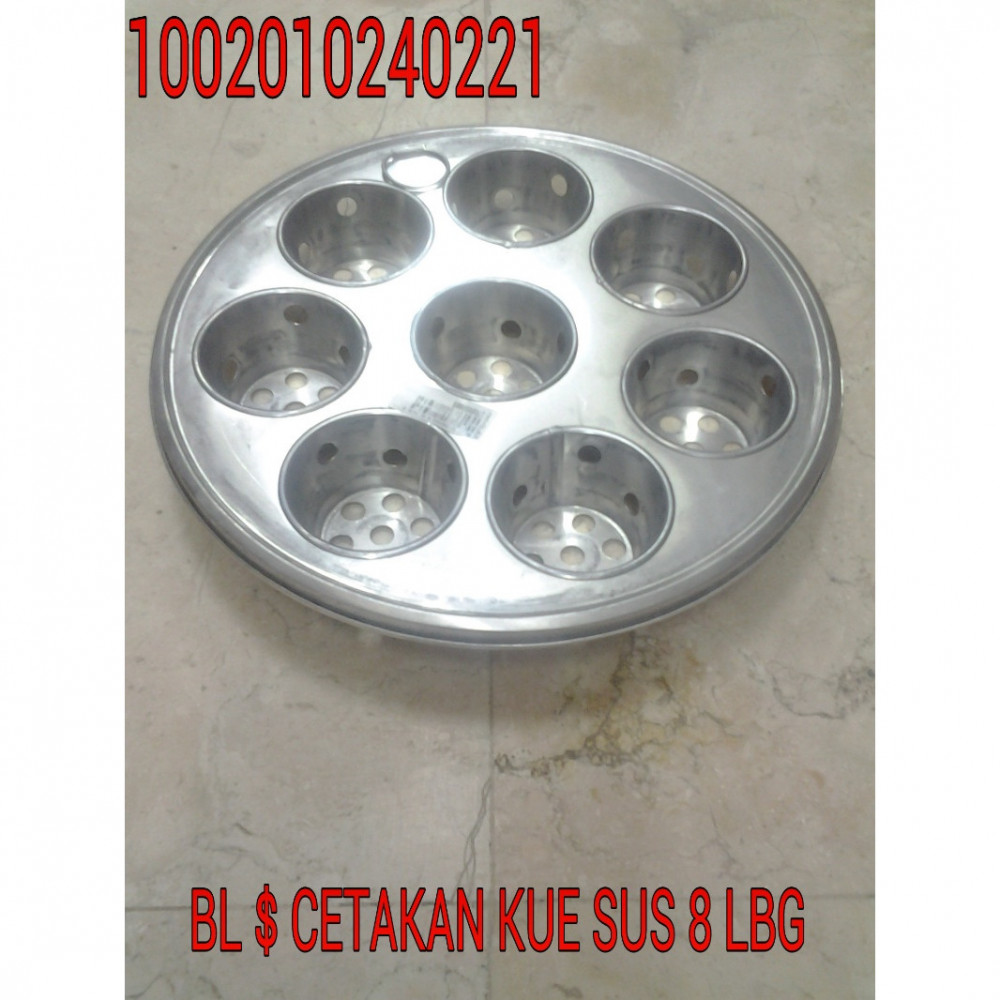 BL $ CETAKAN KUE SUS 8 LBG (100)