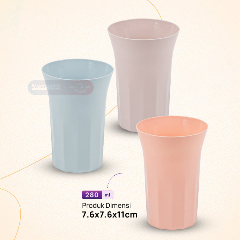 HOMMY GELAS BISTRO 280ML 5001 (360)