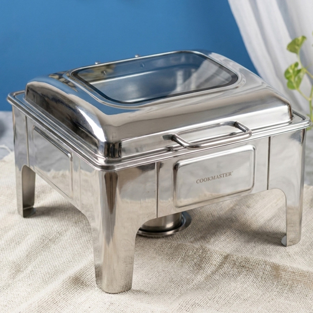 COOKMASTER  CHAFING  DISH 6L LUX WINDOW CMFS6393