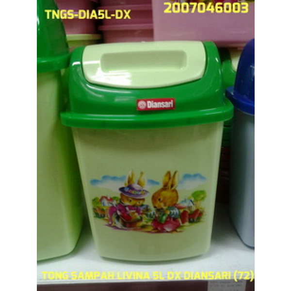 DIAN SARI TONG SAMPAH LIVINA 5L DX (72)
