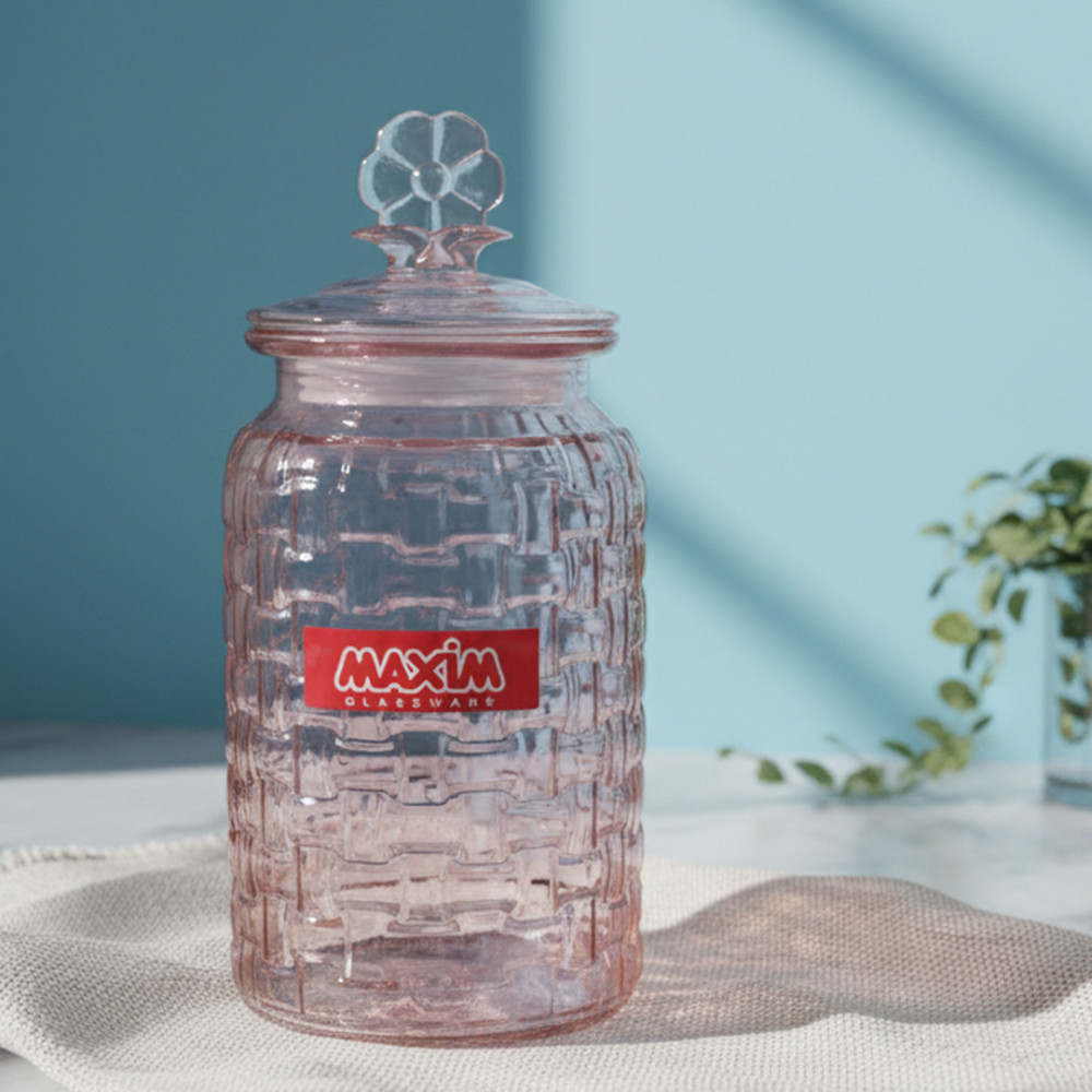 MAXIM TOPLES PINK W/ FLOWER LID L 1350ML(12)