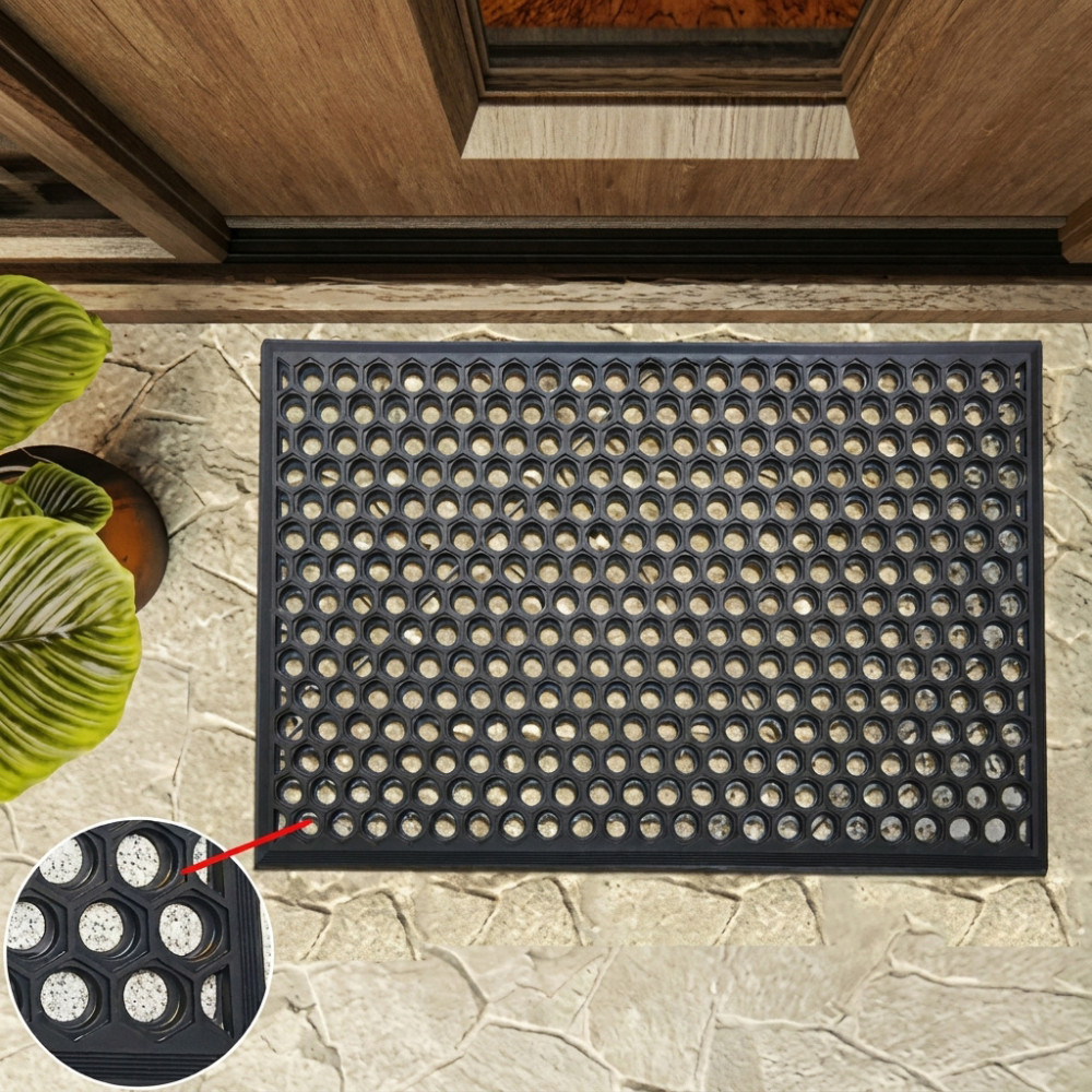 HAKA KESET KARET ANTI SLIP LBG HEXA 50X70 (15)