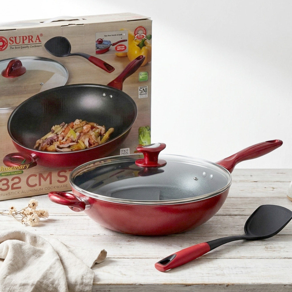 SUPRA STIR WOK 32CM + SPATULLA RM32SW+ (6)