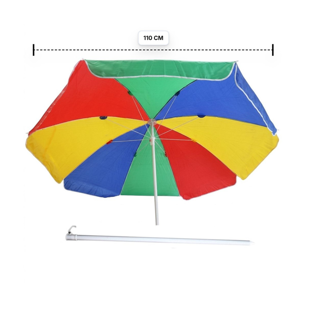 SAITO PAYUNG PANTAI 110 CM PELANGI(12)
