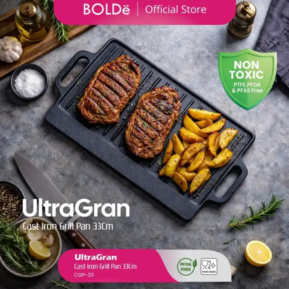 BOLDE GRILL PAN ULTRAGRAN 33CM (10)