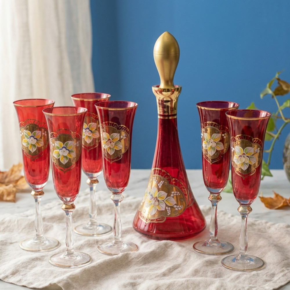 BOHEMIA $ WINE SET 336/190 25703 RBY