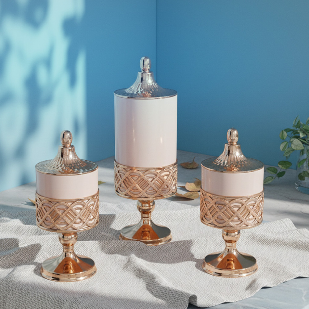 G.SUNKIST TOPLES CANDLE JAR 6899 RG/WG(24)