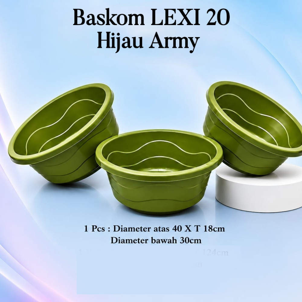 BLUE SHARK BASKOM LEXI 20 HIJAU ARMY(60)