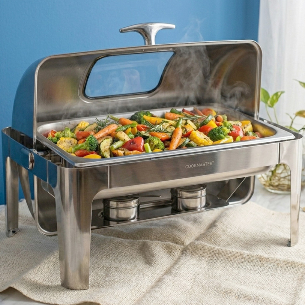 COOKMASTER RECT CHAFING DISH 9L CMFS6387