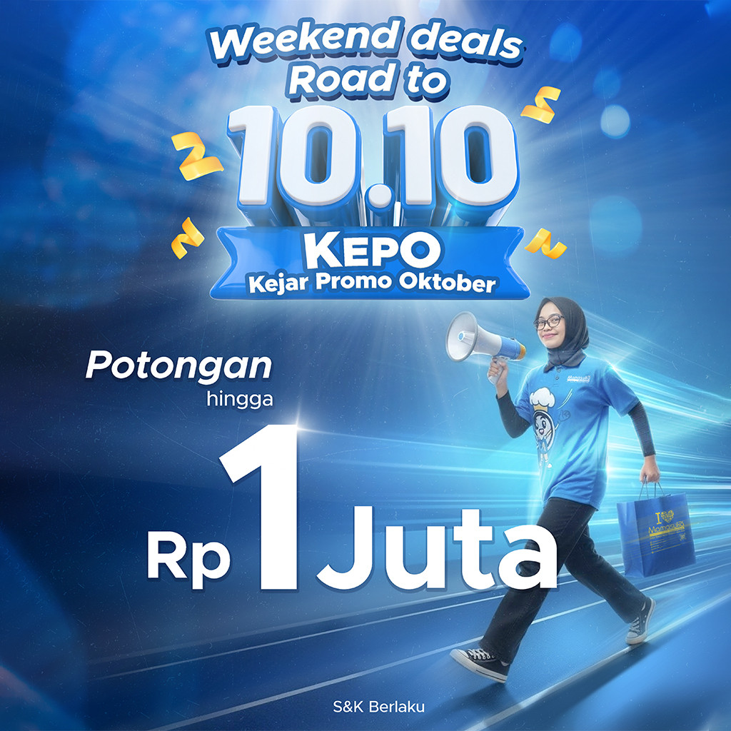 10.10 KEPO: Kejar Promo Oktober, Jangan Sampai Lepas! 🔥