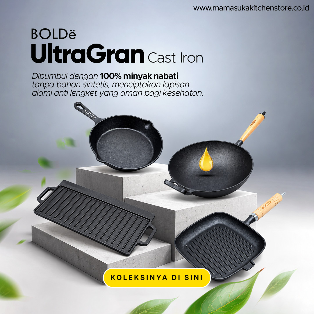 BOLDe UltraGran Cast Iron – Cookware Premium
