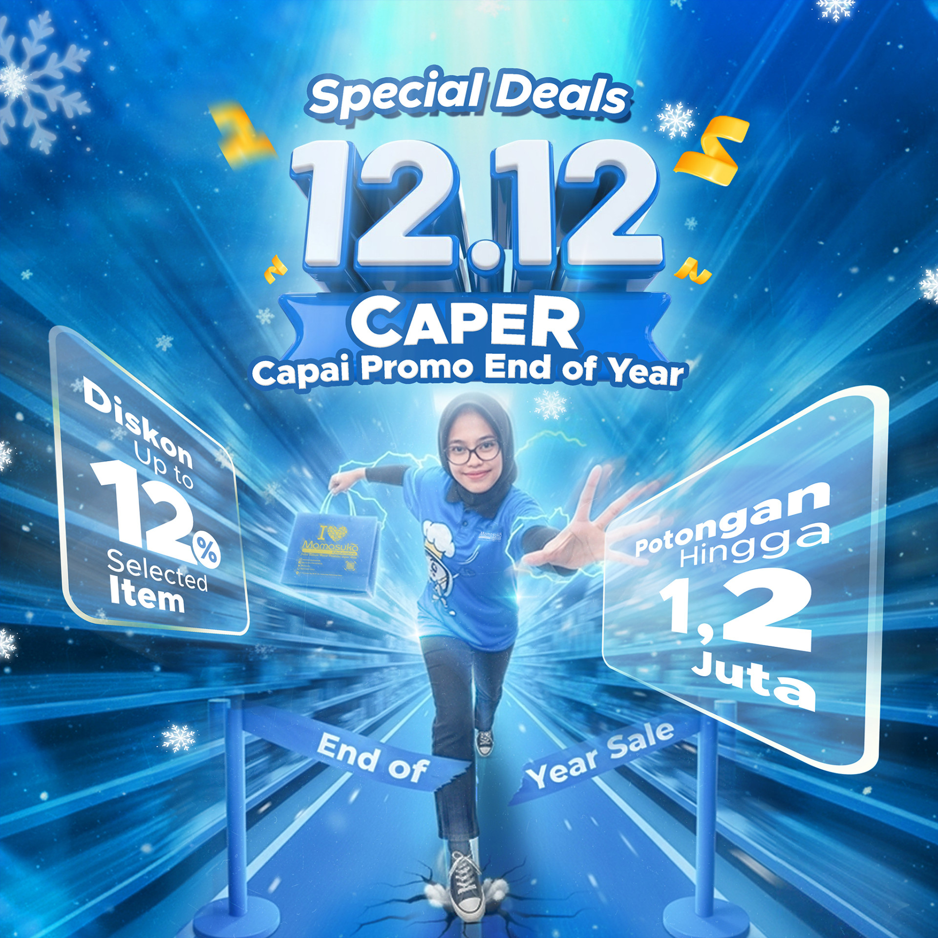 12.12 CAPER (Capai Promo End of Year)🔥