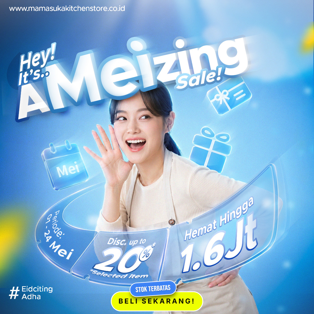 AMeizing Sale! Disc Up to 20% + Hemat Hingga 1.6 juta!