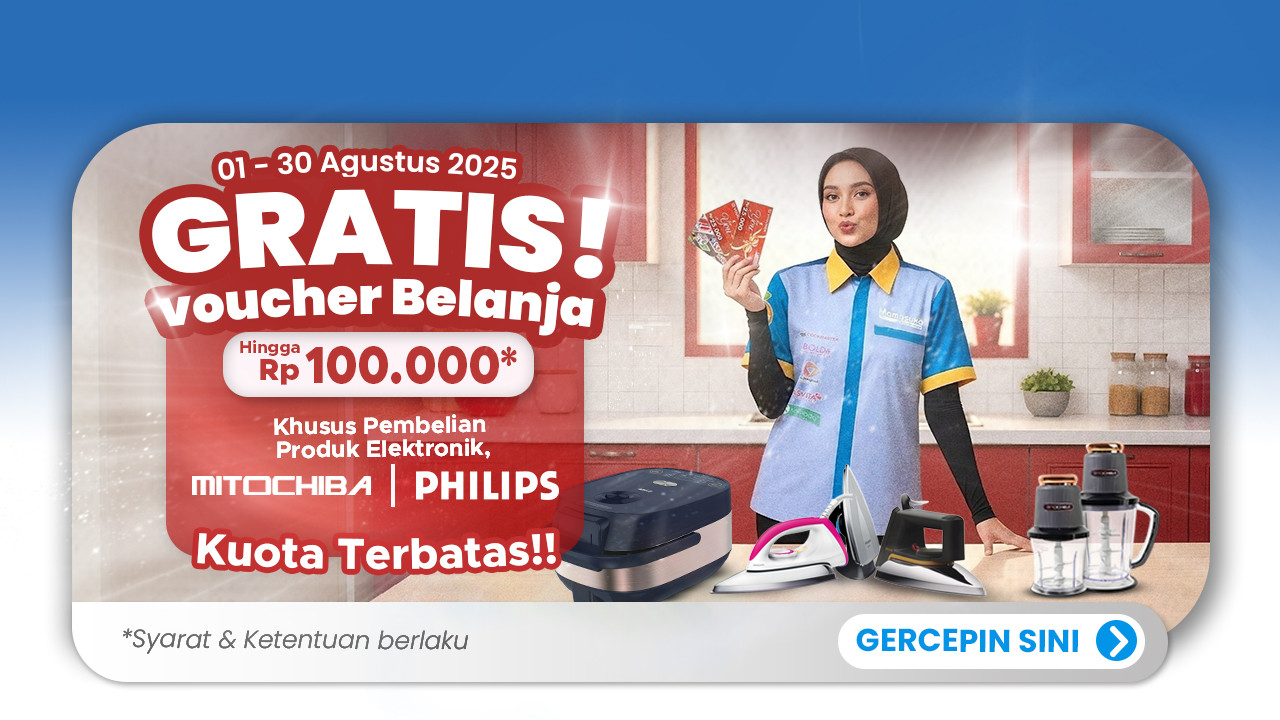 GuncangkanDunia! Borong Elektroniknya, Sabet Vouchernya!