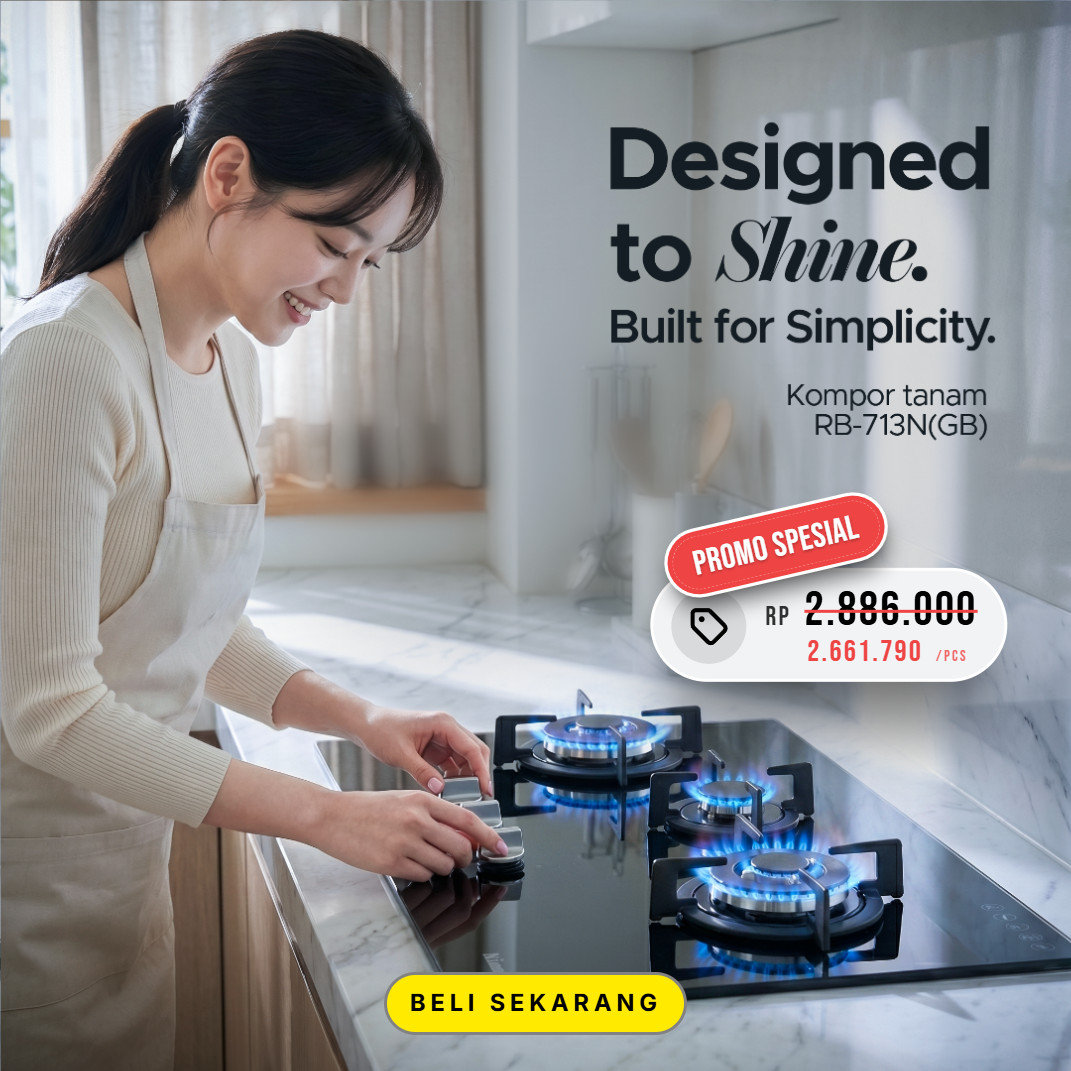 Kompor Gas Tanam Promo Spesial April!!