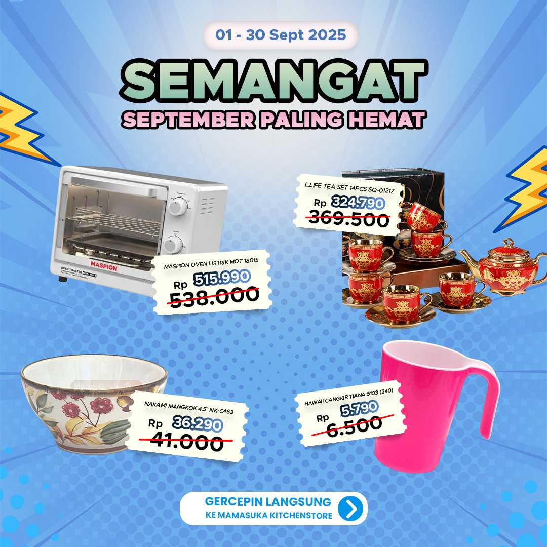 Saatnya Belanja HeMat, Di September Paling Hemat!