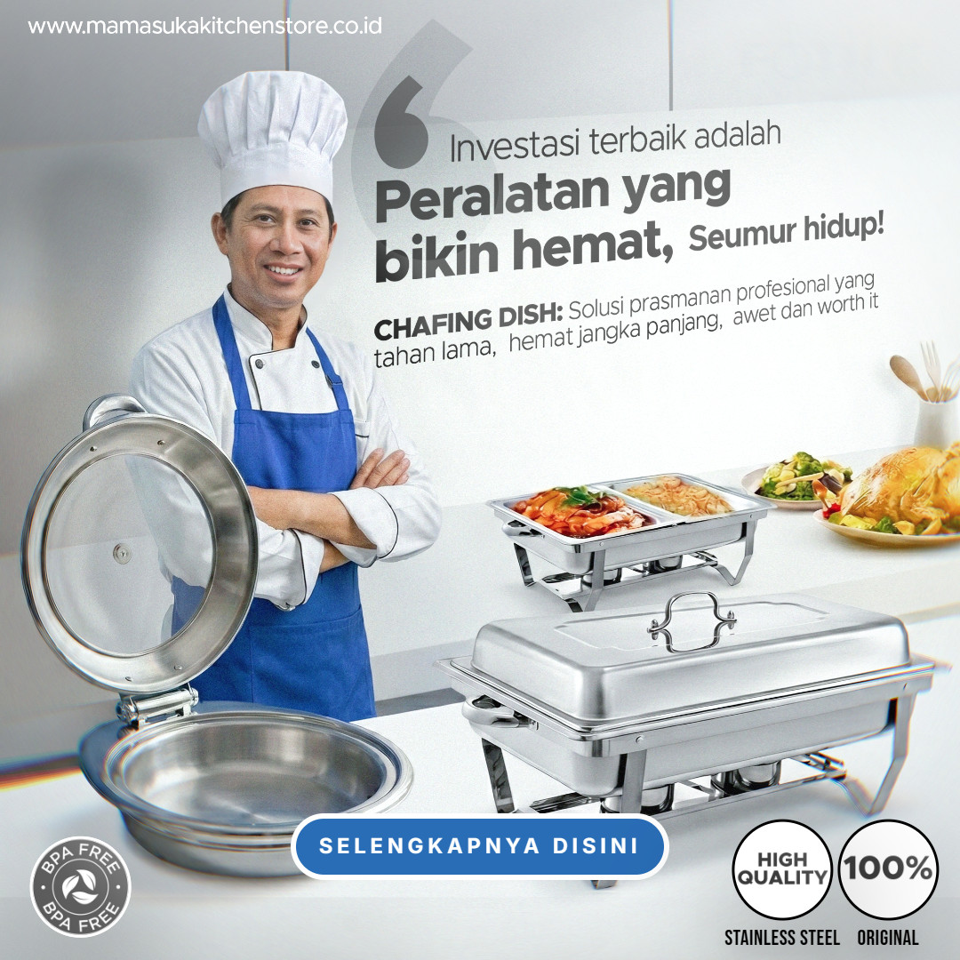 PAN WITH STOVE – Investasi Dapur Awet & worth it!