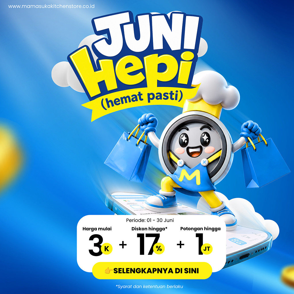 Juni Hepi: Belanjanya hepi, Hematnya PASTI!