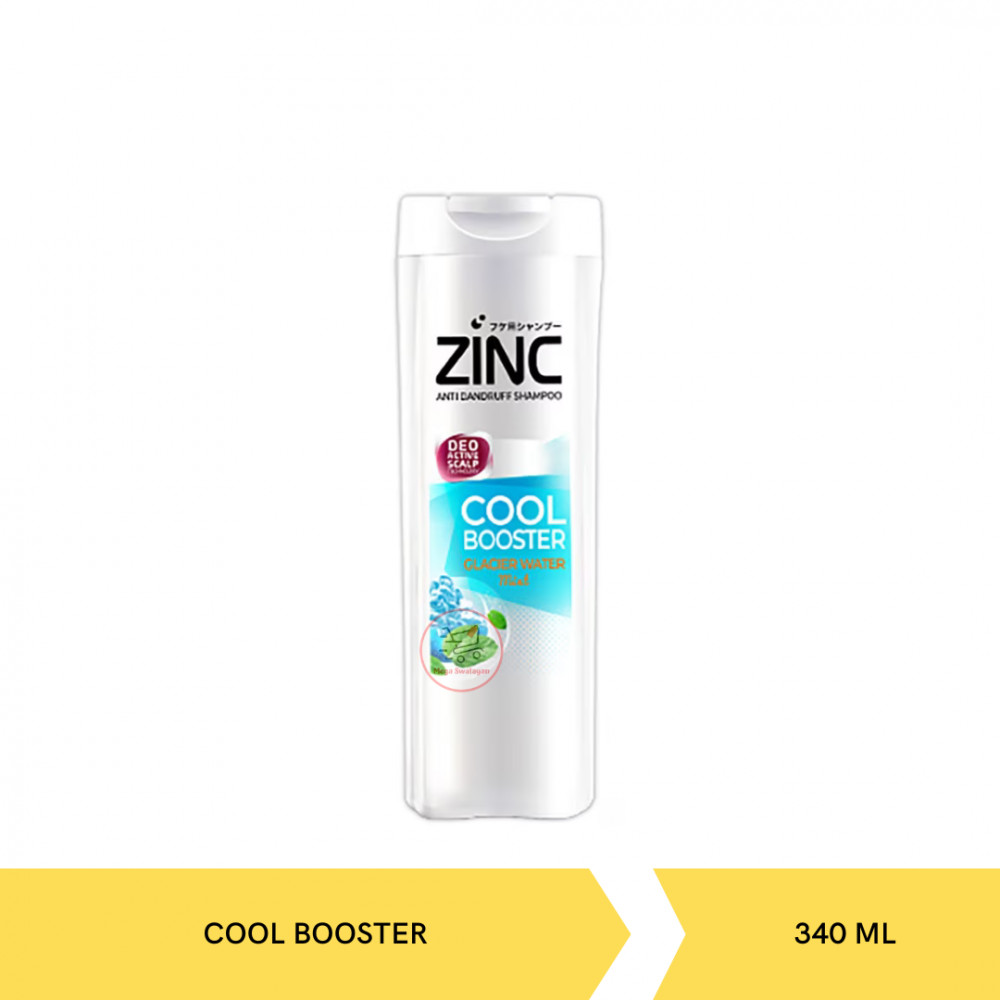 ZINC SHP COOL BOOSTER 340ML X 12