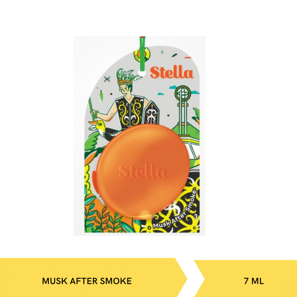 STELLA CAR+INDOOR AIR FRESH MUSK AFTER SMOKE 7ML
