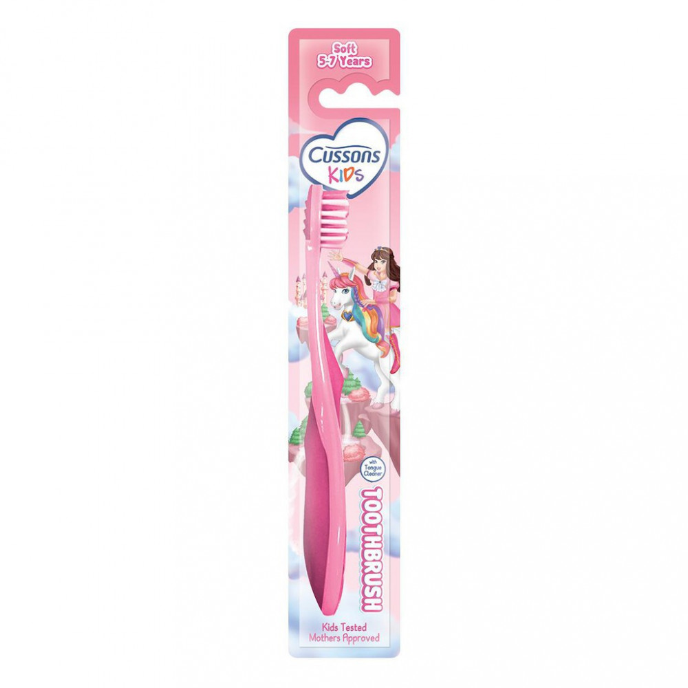 CUSSONS KID T.BRUSH SOFT 5-7TH  X12