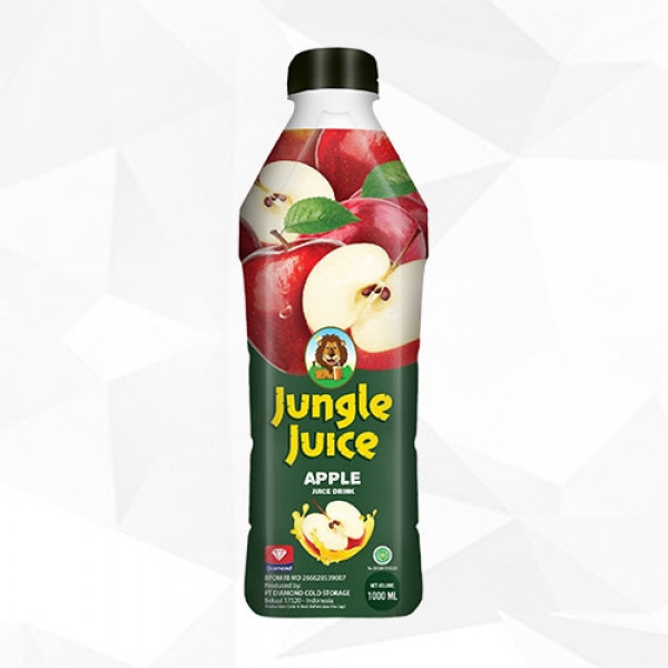 JUNGLE JUICE APPLE BTL 1L X 6